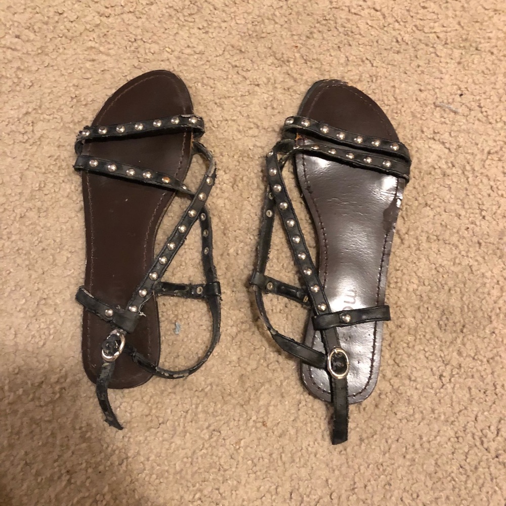 Black sandals